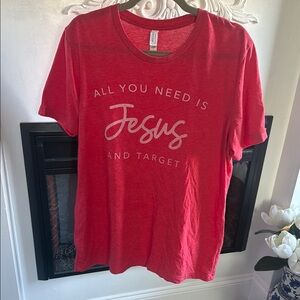 Bella Canvas Red Short Sleeve Tee